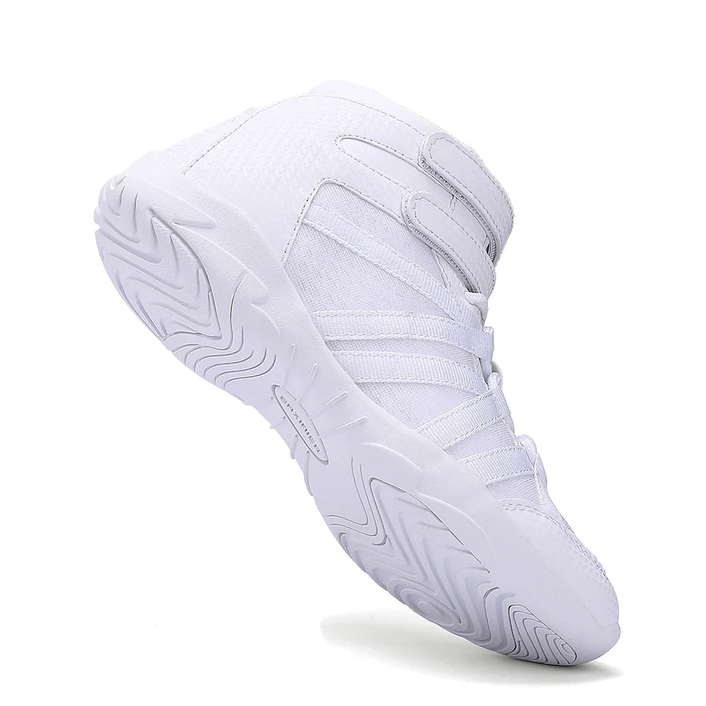 BAXINIER White High Top Cheerleading Shoes