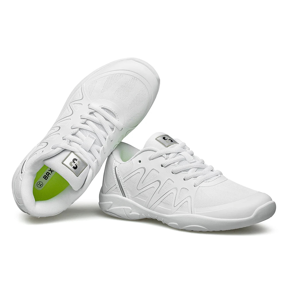 BAXINIER White Cheerleading Shoes
