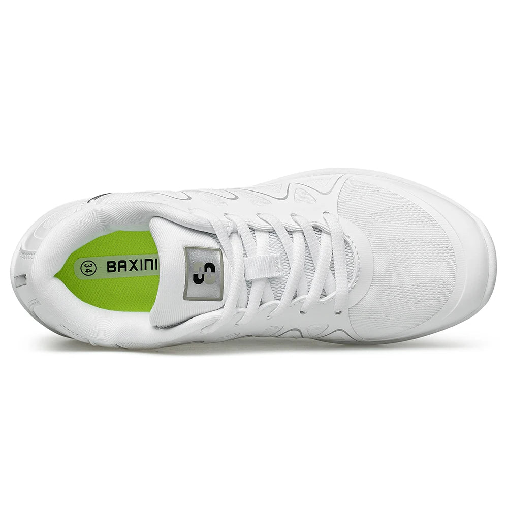 BAXINIER White Cheerleading Shoes