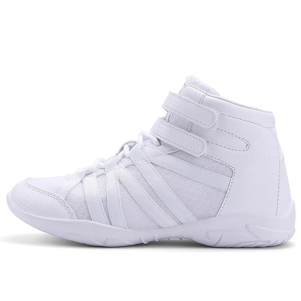 BAXINIER White High Top Cheerleading Shoes