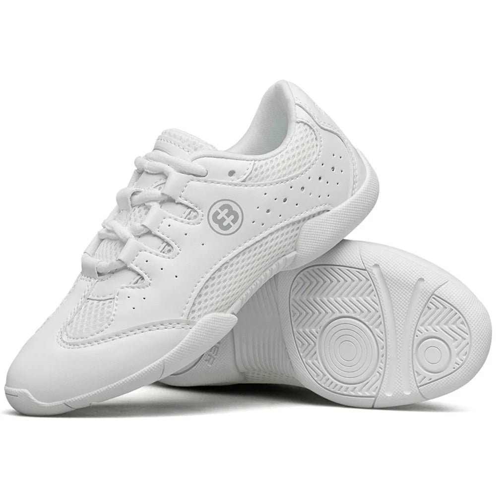 BAXINIER White Cheerleading Shoes